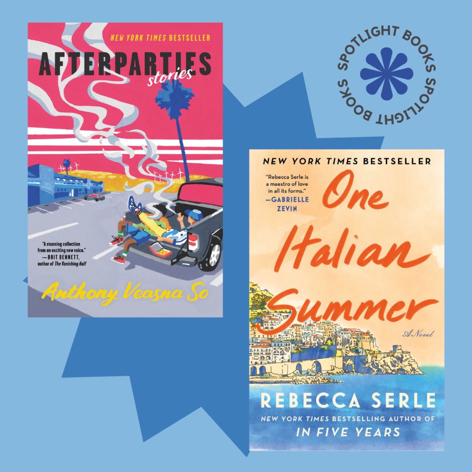 This gloomy Thursday has us dreaming of sunny afternoons spent lakeside with a good book. And while the sunshine might be in short supply today, you can still stock up on some of the best summer reads at the #HoweLibrary! Check out ONE ITALIAN SUMMER, AFTERPARTIES, and more popular reads on the first floor of the Howe Library or at the link in our bio. We promise these titles will definitely help you forget the humidity—at least for a minute. #summer #summerreads #tbr #spotlight #spotlightbooks #booksofinstagram #librariesofinstagram #UVM #UVMlibraries #heatwave #oneitaliansummer #afterparties