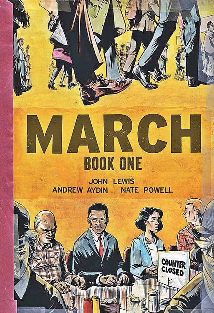 March Book One book cover