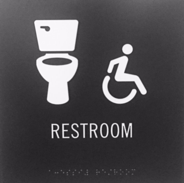 Gender Free Restroom Signage