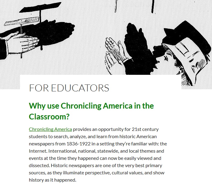 A new resource page for educators.